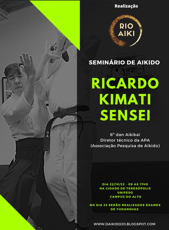 Seminário de Aikido com Kimati sensei em Teresópolis-RJ